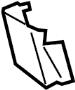 51747407767 Radiator Support Bracket (Left)