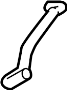 17128602730 Center hose. Hose for cylinder head.