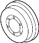11239846660 Pulley. Engine. Damper. Crankshaft. Harmonic Balancer. Vibration.