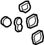 11428583896 Gasket. Oil. Filter. Engine. Set.