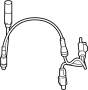 37106869073 Suspension Self-Leveling Wiring Harness (Left)