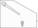 32106868688 Steering Tie Rod Assembly (Left)