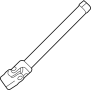 32306862689 Shaft. Joint. (Lower)