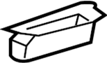 64116825813 HVAC Duct Adapter (Rear)