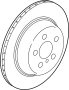 34208853554 Disc Brake Rotor