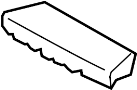 52107354596 Seat Cushion Pad