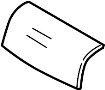52207407705 Cover panel trim. (Front)