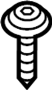 7129908078 Screw. Panel. Trim. (Upper)