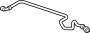 Engine Coolant Overflow Hose (Upper)