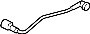 Engine Coolant Overflow Hose