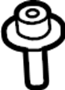 7129905186 Engine Coolant Reservoir Screw