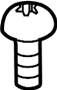 41007243852 Belt. Screw. Seat. Bolt. (Lower)