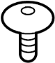 63129194594 Headlight Mounting Screw