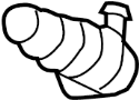 Headlight Washer Nozzle (Left)