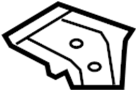41007224910 Fender Brace (Lower)