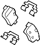 Disc Brake Pad Set (Rear)