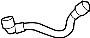17128689864 Hose. Coolant. Return.