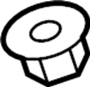 31306798572 Bar. Stabilizer. Nut.