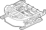 52107358301 Seat. Frame.