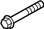 7146888626 Arm. Bolt. Control. Adjust. (RR). (Rear, Upper, Lower)