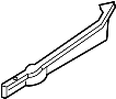 51767269997 Hood Seal (Left, Rear)