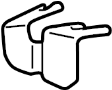 41107284098 Bracket. (Front, Lower)
