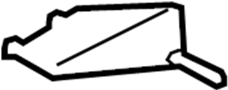 Bracket. Muffler. (Front, Rear). Exhaust Muffler Bracket.