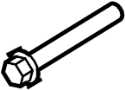 31106797237 Suspension Control Arm Bolt (Front, Rear, Upper, Lower)