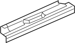 Seat Track Cover (Right, Front)