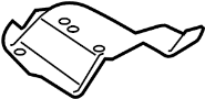 41117284195 Seat Track Reinforcement Bracket