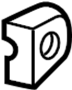 Cover. Handle. Cover for Exterior Door.
