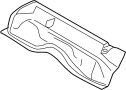 41007284298 Floor Pan Crossmember (Front)
