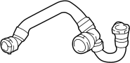 17128616531 Hose. (Front, Upper)
