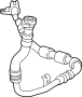 Automatic Transmission Oil Cooler Hose Assembly (Left)