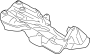 Rack and Pinion Heat Shield (Upper)