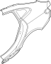 41219498457 Quarter Panel (Left, Rear)