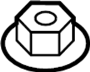 Suspension Shock Absorber Nut