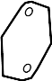 51127300789 Bumper Impact Bar Gasket