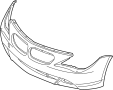 51117184687 Bumper Cover (Lower)