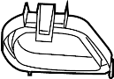 63126943483 Headlight Bulb Cap