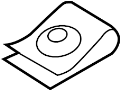 Turn Signal Light Housing Nut