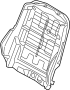 52108234341 Seat Back Frame