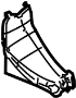52108267426 Cover. Belt. Seat. (Front, Lower)