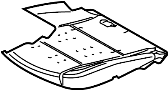 52109158395 Seat Back Cushion (Left, Rear)