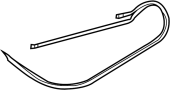 54347160357 Convertible Top Hydraulic Line