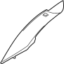 51437073605 Body A-Pillar Trim Panel (Left)