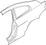 Quarter Panel (Left, Rear)