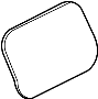 51177011342 FILL - IN FLAP. Filler cover.