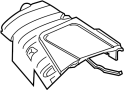 51437144243 Interior Quarter Panel Trim Panel (Left, Front, Rear, Upper, Lower)
