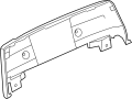 65509216358 Instrument Panel Trim Panel (Rear)